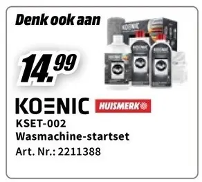 Promotie: KSET-002 Wasmachinestartset
