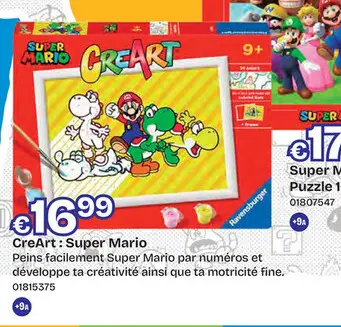 Offre: CreArt AT: Super Mario