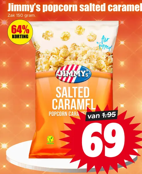 Aanbieding: popcorn salted caramel