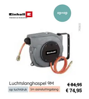 Aanbieding: Luchtslanghaspel