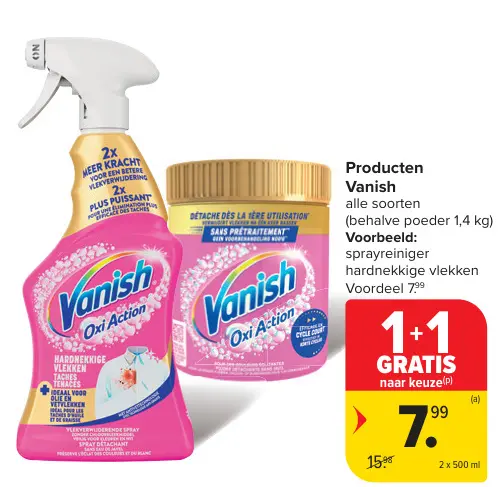 Promotie: Vanish