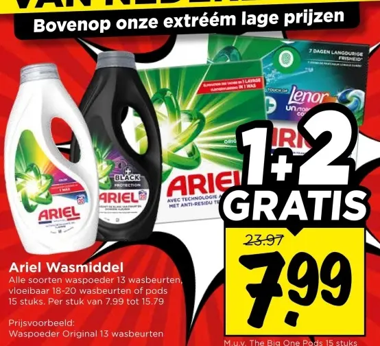 Aanbieding: Wasmiddel