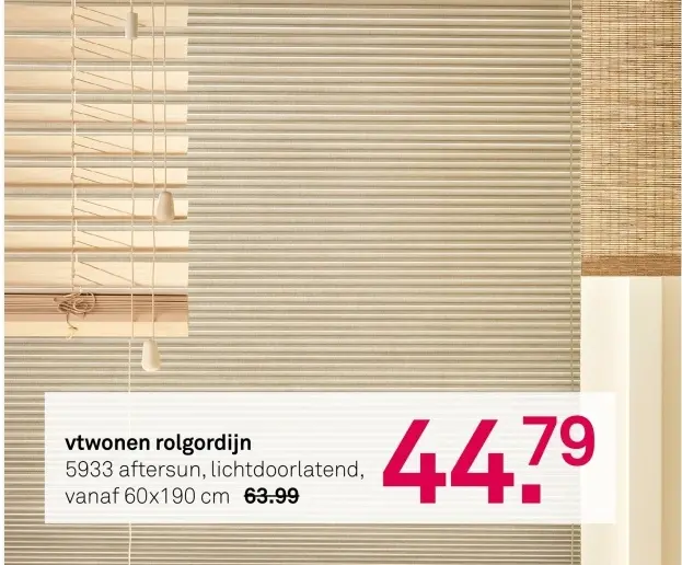 Aanbieding: vtwonen rolgordijn