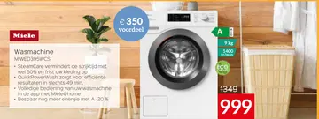 Aanbieding: Wasmachine MIWED395WCS