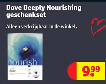 Aanbieding: Dove Deeply Nourishing geschenkset
