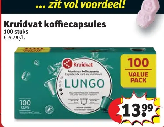 Promotie: Kruidvat koffiecapsules
