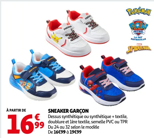 Offre: Sneaker garçon