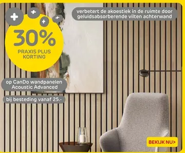 Aanbieding: CanDo wandpanelen Acoustic Advanced