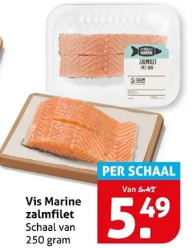 Aanbieding: Vis Marine zalmfilet
