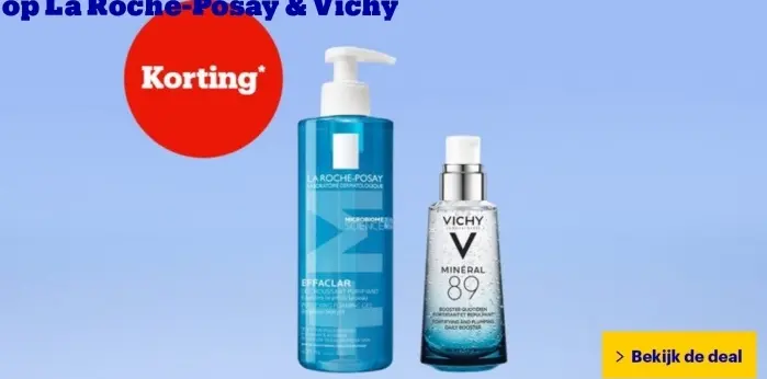 Aanbieding: Effaclar Purifying Foaming Gel & Mineral 89 D