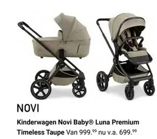Aanbieding: Kinderwagen Novi Baby® Luna Premium Timeless 