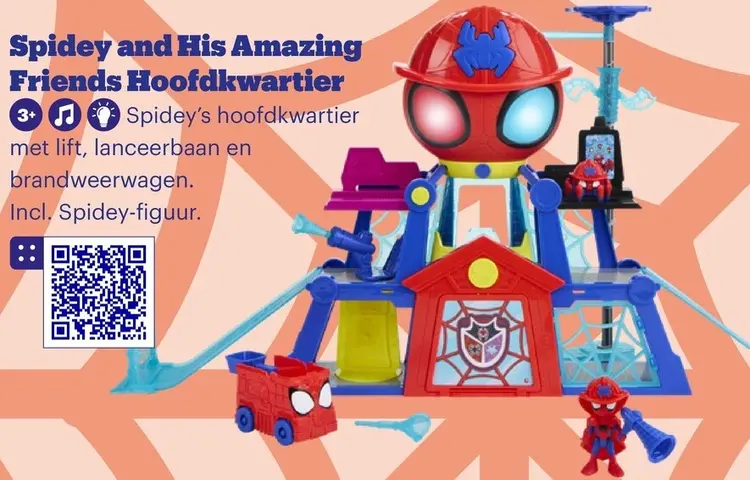 Promotie: Spidey and His Amazing Friends Spidey and His Amazing Friends Hoofdkwartier