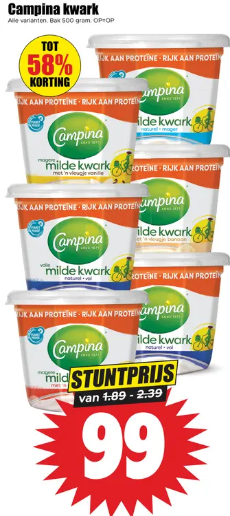 Aanbieding: kwark