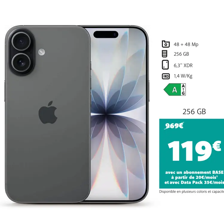Offre: iPhone