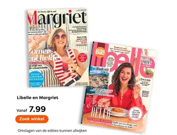 Aanbieding: Libelle en Margriet