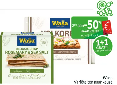 Promotie: Wasa