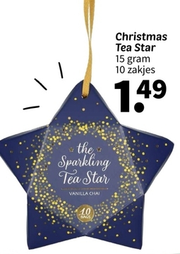 Aanbieding: Christmas Tea Star