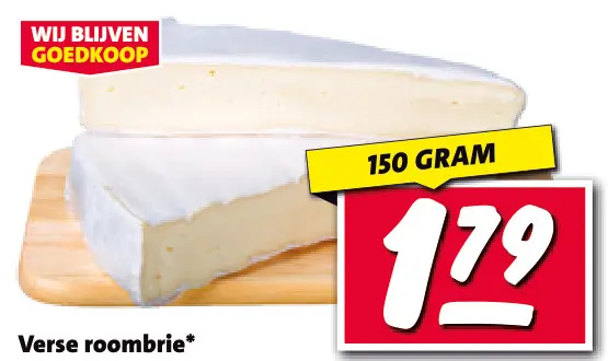 Aanbieding: Verse roombrie