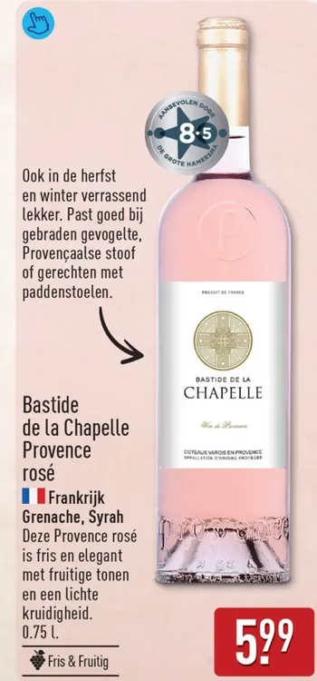 Aanbieding: Bastide de la Chapelle Provence rosé