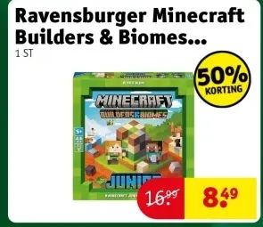Aanbieding: Minecraft Builders & Biomes...