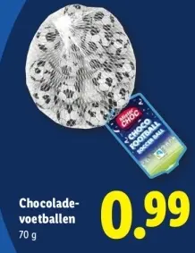 Aanbieding: Chocoladevoetballen