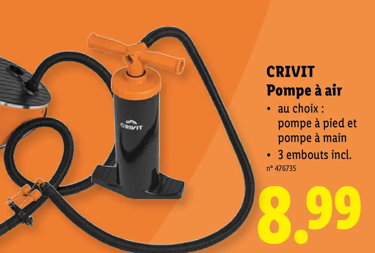 Offre: Pompe à air