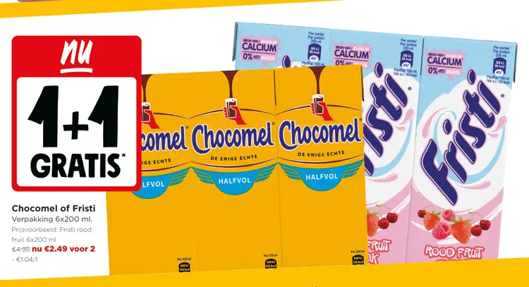 Promotie: Chocomel of Fristi