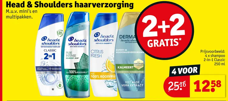 Promotie: Head & Shoulders haarverzorging