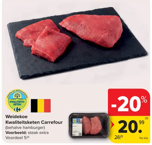 Promotie: Weidekoe Kwaliteitsketen Carrefour
