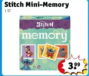 Aanbieding: Stitch Mini-Memory