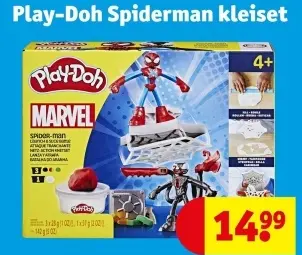 Aanbieding: Play-Doh Spiderman kleiset
