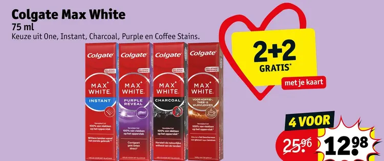 Promotie: Colgate Max White