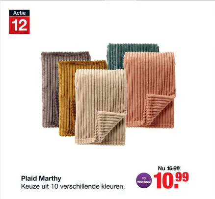 Aanbieding: Plaid Marthy
