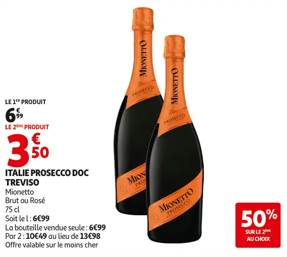 Promotie: Prosecco DOC Treviso