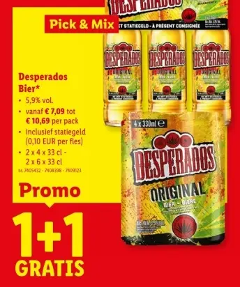 Promotie: Desperados Bier