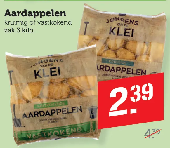 Aanbieding: Aardappelen
