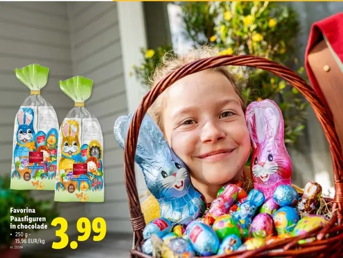 Promotie: Paasfiguren in chocolade