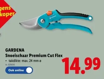 Promotie: Snoeischaar Premium Cut Flex