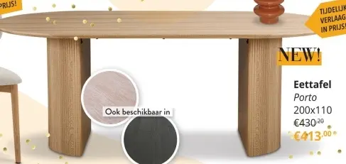 Aanbieding: Eettafel Porto