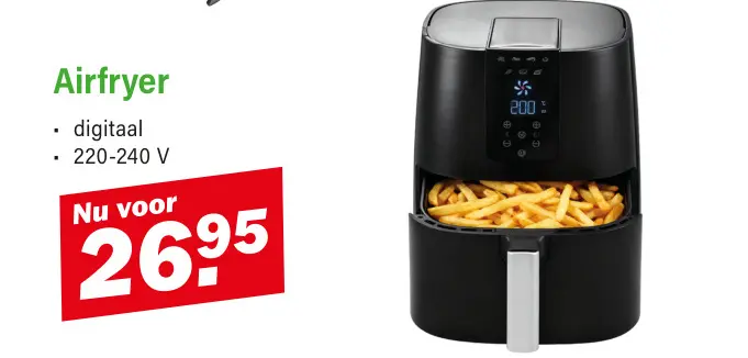Promotie: Airfryer