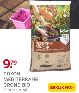 Aanbieding: POKON MEDITERRANE GROND BIO