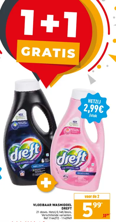 Promotie: Vloeibaar wasmiddel