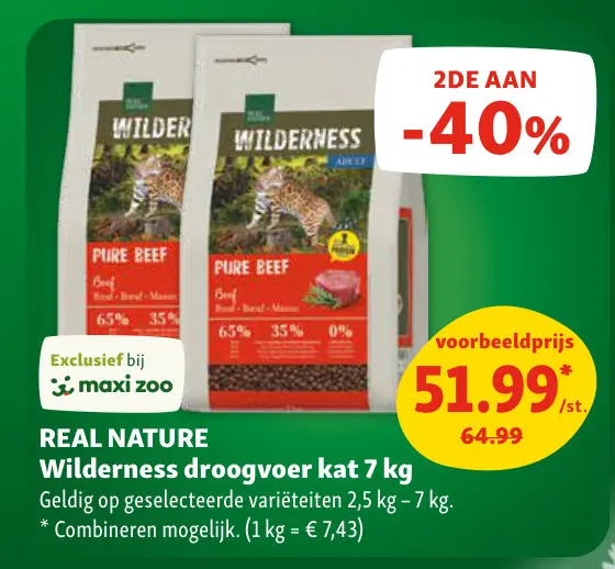 Promotie: Wilderness droogvoer kat