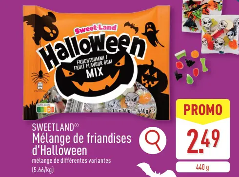 Offre: SWEETLAND® Mélange de friandises d'Halloween