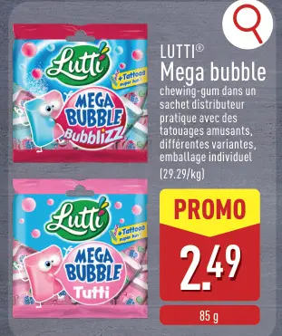Offre: Mega bubble
