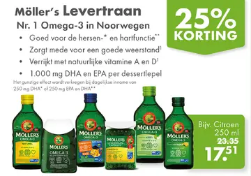 Aanbieding: Möller's Levertraan Bijv. Citroen