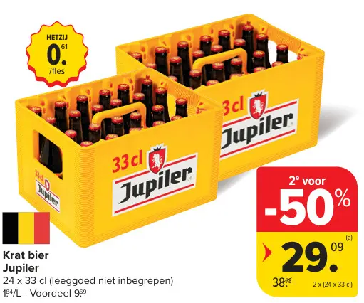 Promotie: Krat bier