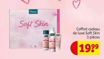 Offre: Coffret cadeau de luxe Soft Skin