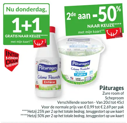 Promotie: Pâturages Zure room of Scheproom