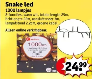 Aanbieding: Snake led